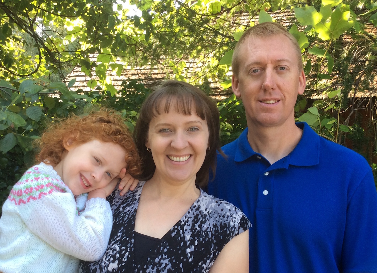 Grant, Marianne and their daughter