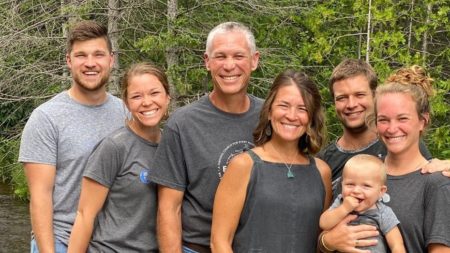 Stephen and Carolyn Crockett and family